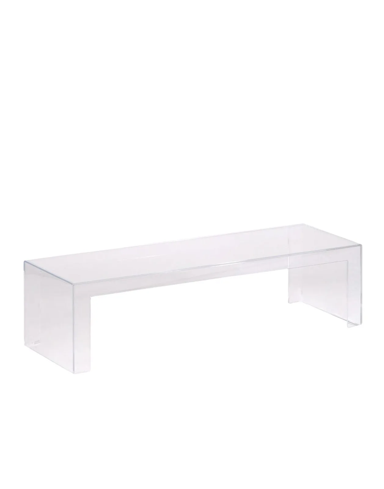 Консоль Invisible Side (кристалл) высота 31,5см Kartell, арт. 5005/B4 — изображение товара 2