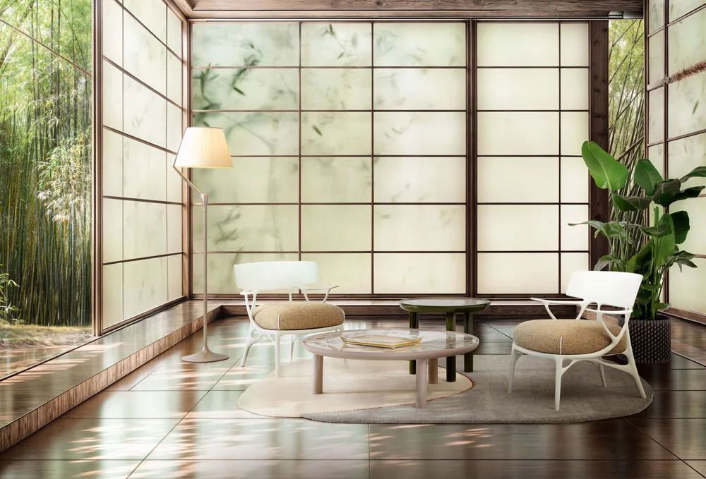 Kartell Angelo stone — модель в интерьере — изображение 10