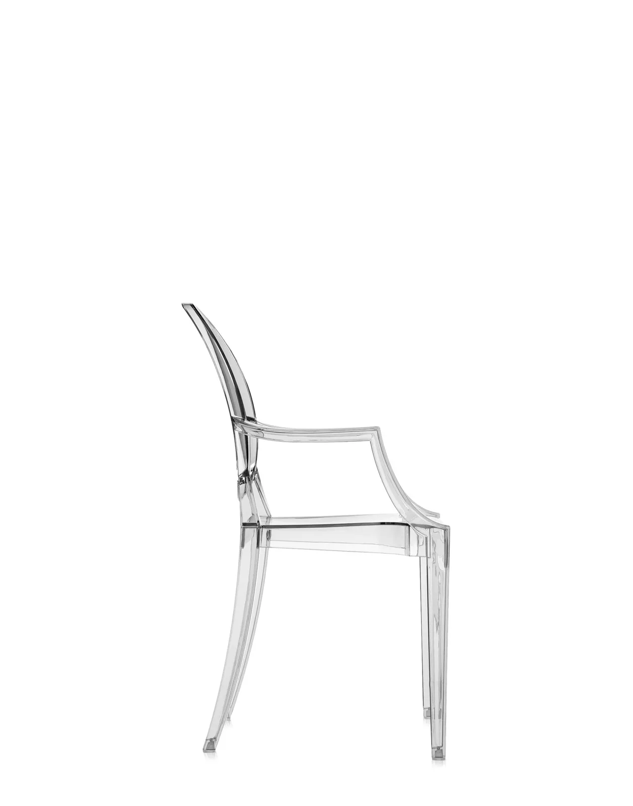 Стул детский Lou Lou Ghost (кристалл) Kartell, арт. 2853/B4 — изображение товара 3