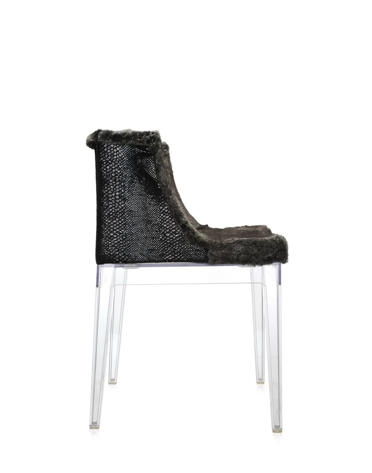 Кресло Mademoiselle Kravitz (кристалл/черное) Kartell, арт. 4193/07 — изображение товара 3