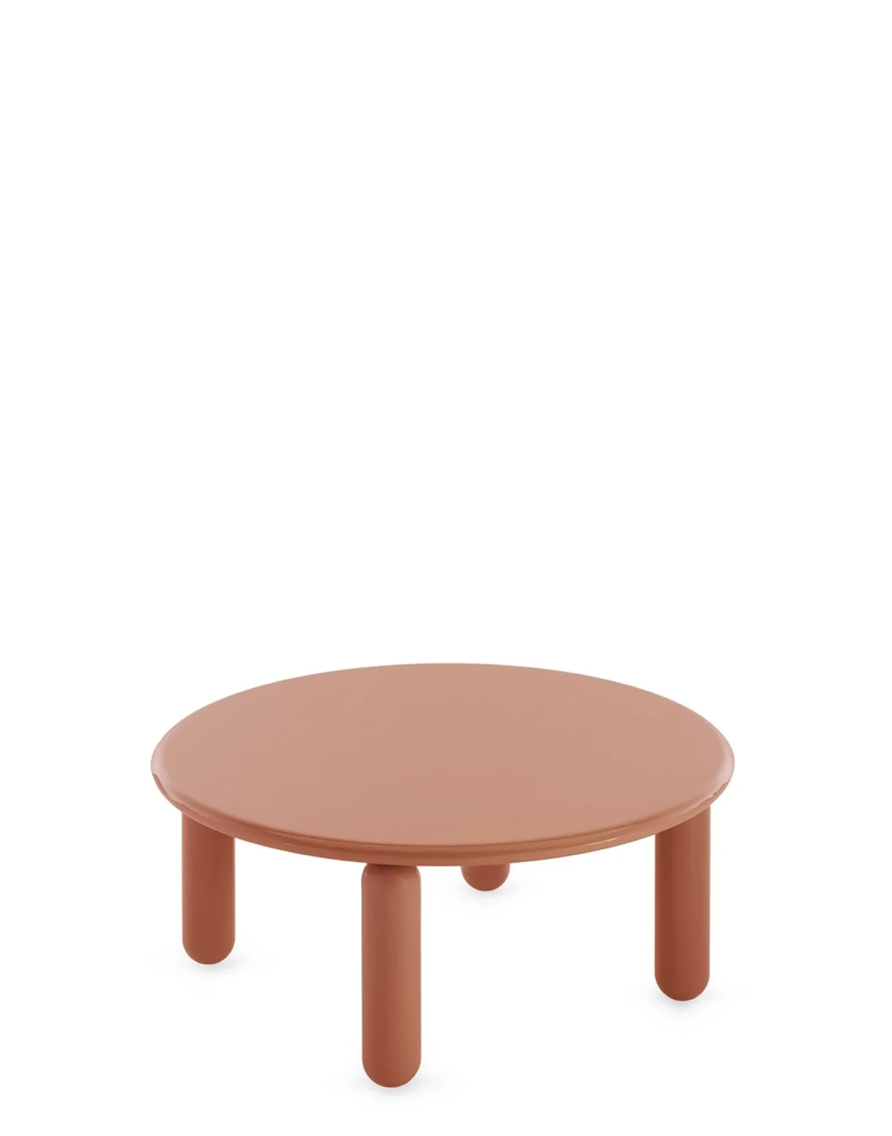 Стол журнальный Undique Mas (оранжевый) высота 30 см Kartell, арт. 4170/AR — изображение товара 3