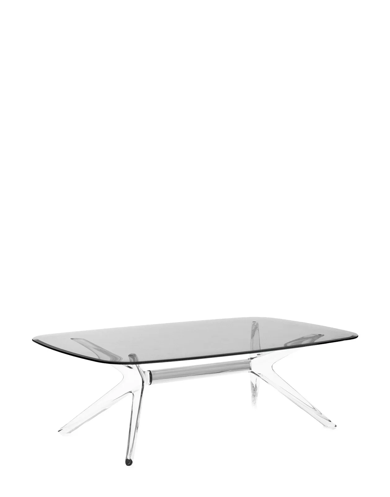 Стол журнальный Blast (дымчатый/хромированный) 130см Kartell, арт. 4096/C6 — изображение товара 2