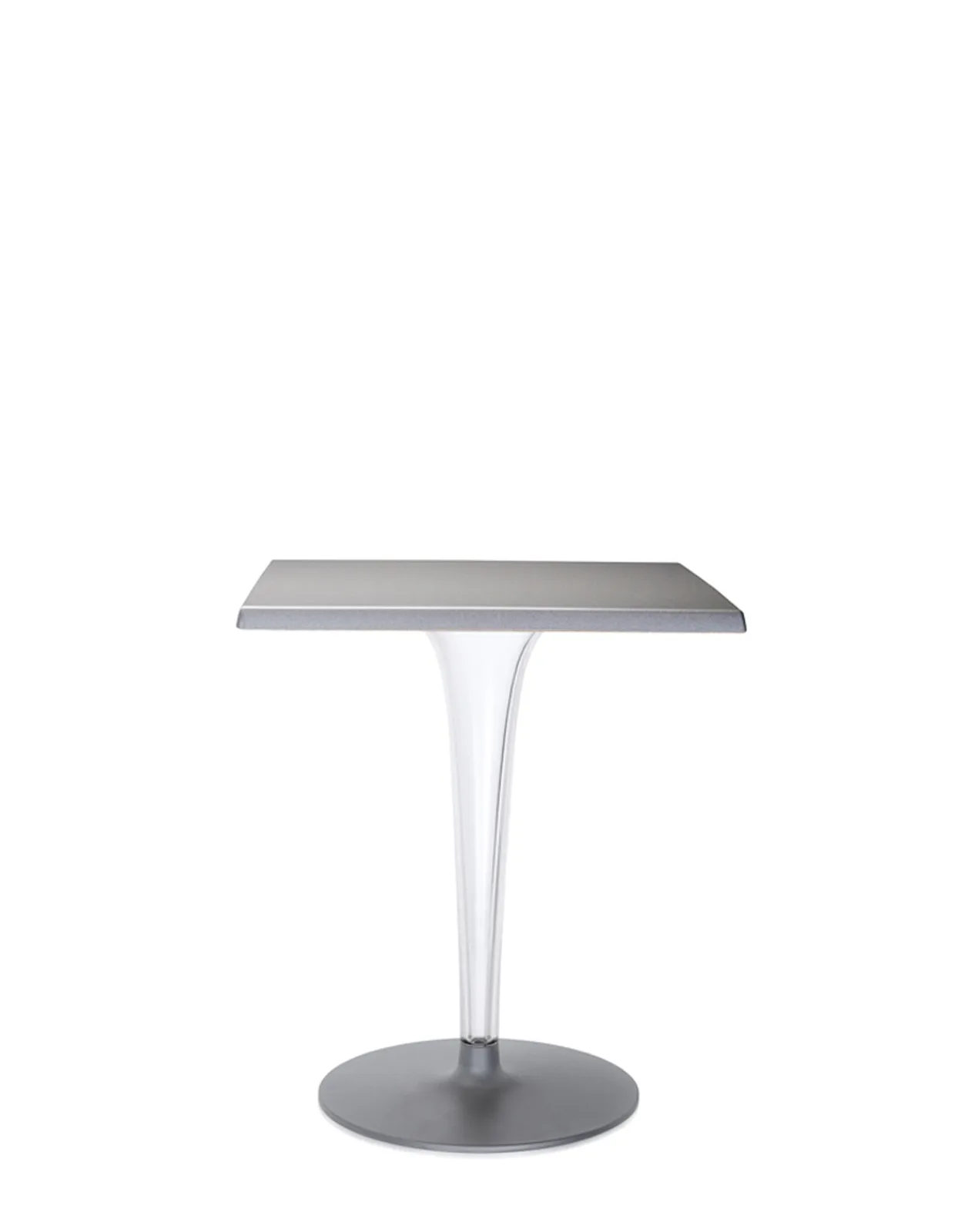 Стол TopTop (алюминиевый) диаметр 60см Kartell