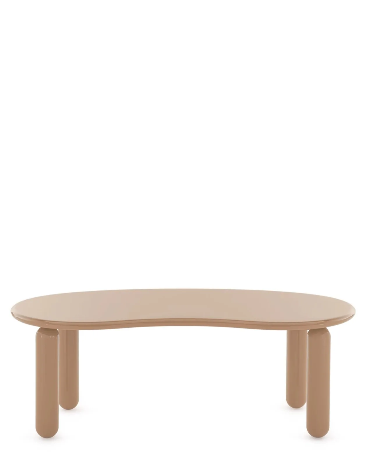 Стол журнальный Undique Mas (бежевый) высота 44см Kartell