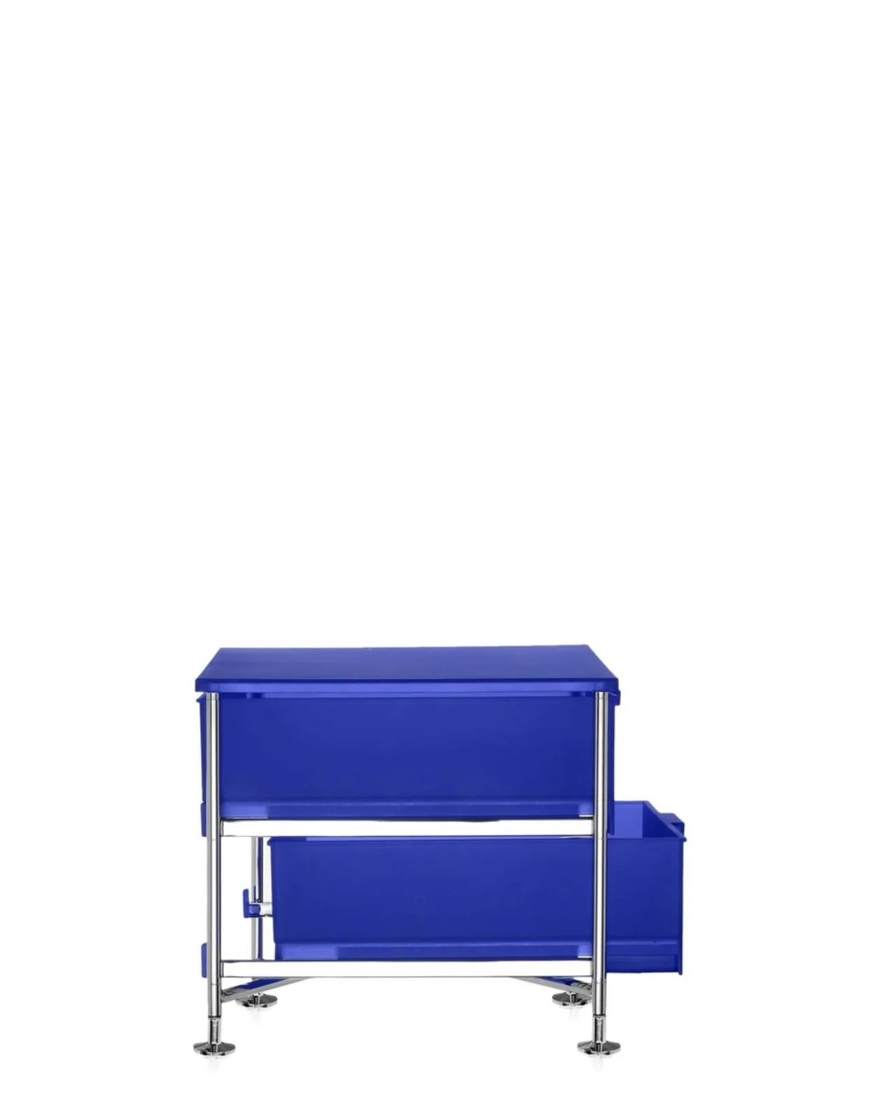 Контейнер Mobil на ножках (синий) с двумя ящиками Kartell, арт. 2005/L2 — изображение товара 3