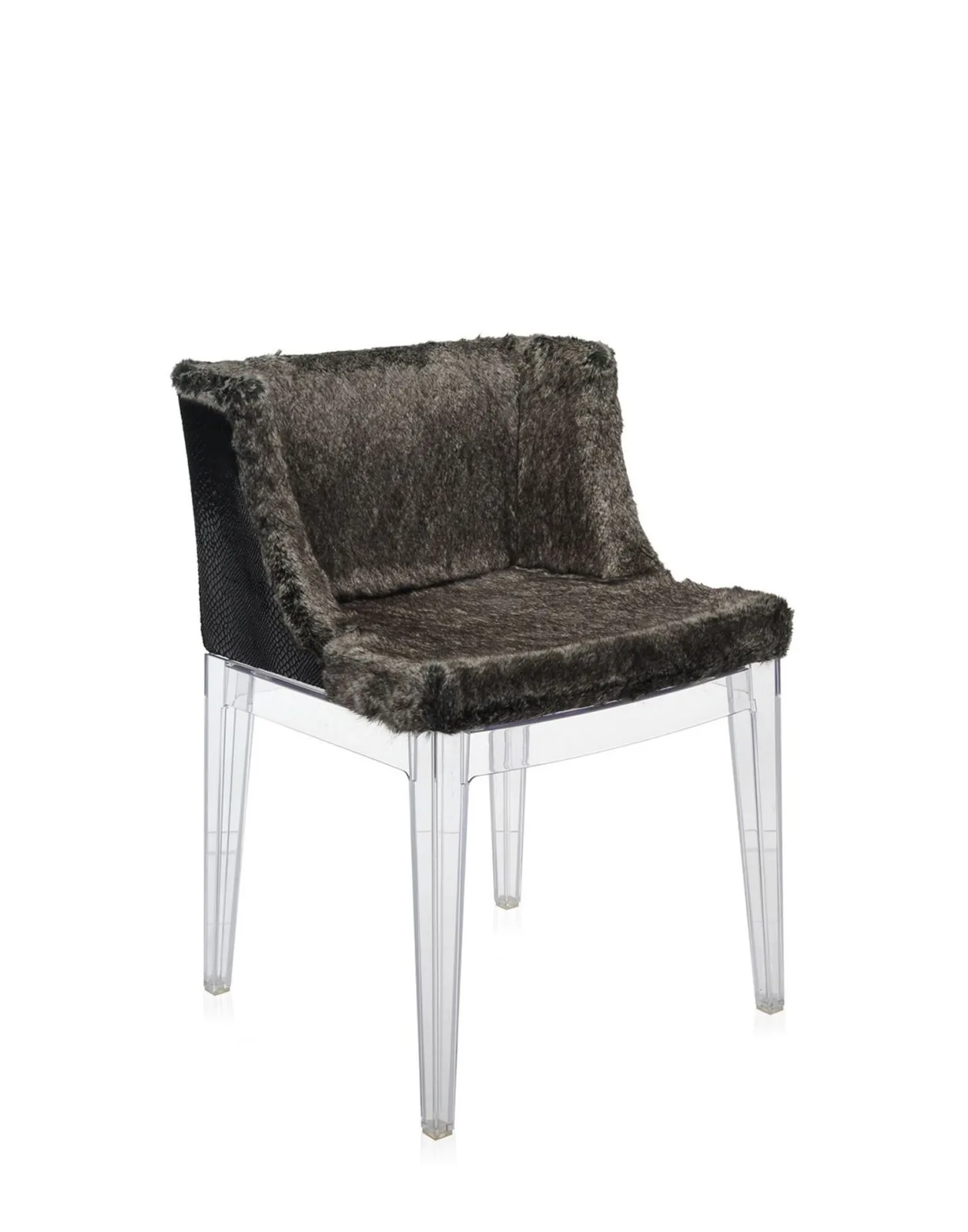 Кресло Mademoiselle Kravitz (кристалл/черное) Kartell