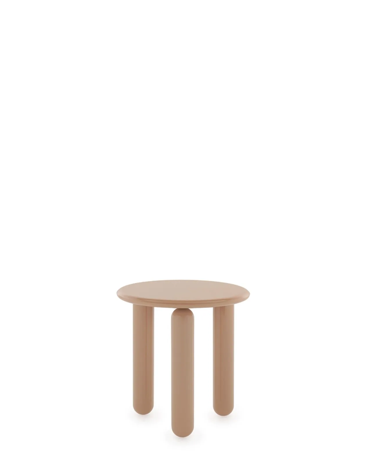 Стол журнальный Undique Mas (бежевый) Kartell