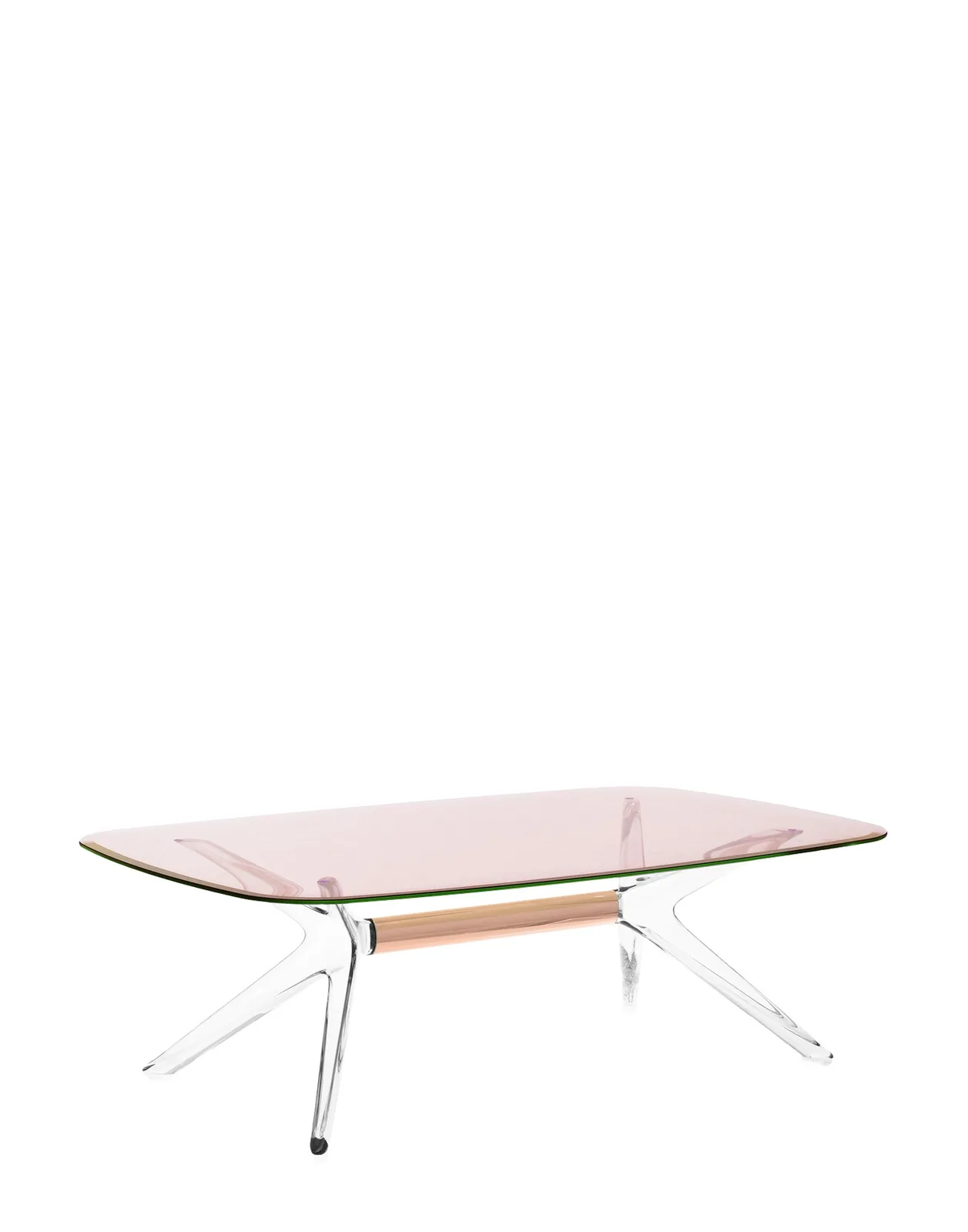 Стол журнальный Blast (розовый/бронзовый) 130см Kartell, арт. 4096/G2 — изображение товара 2