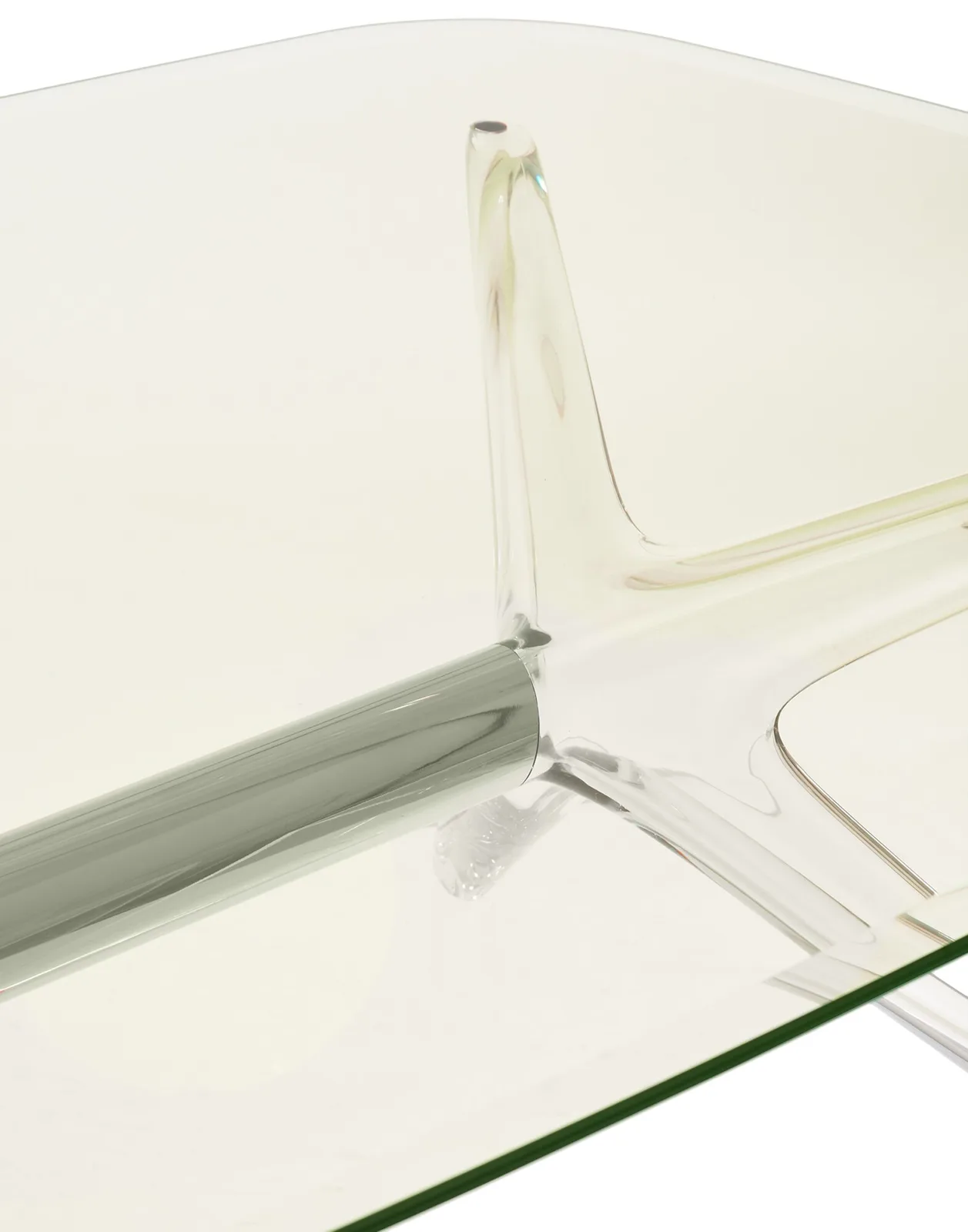 Стол журнальный Blast (желтый/хромированный) 130см Kartell, арт. 4096/C4 — изображение товара 4