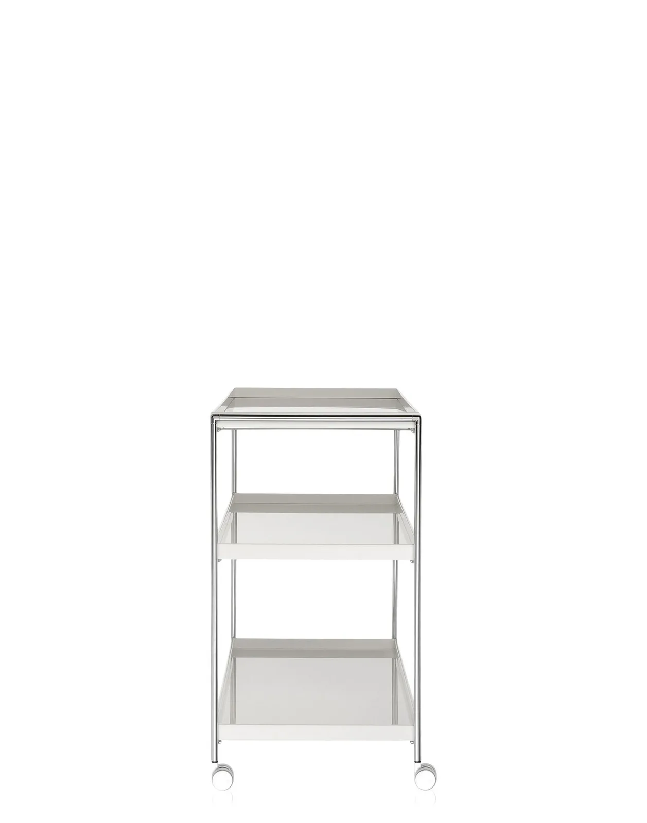 Консоль Trays (белая) 80x40см, на колесах Kartell, арт. 4416/03 — изображение товара 2