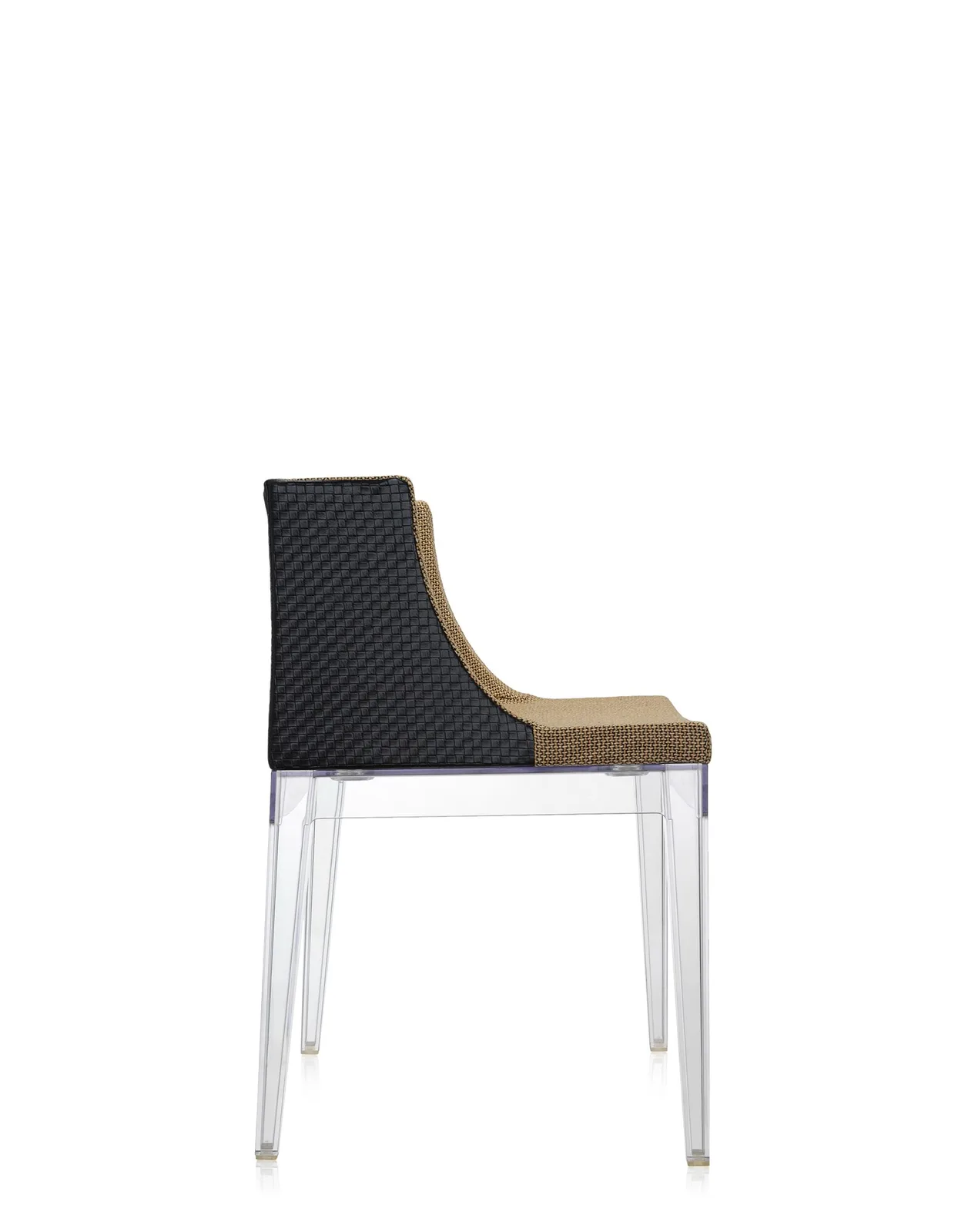 Кресло Mademoiselle Kravitz (бежевое/черное) Kartell, арт. 4392/81 — изображение товара 3