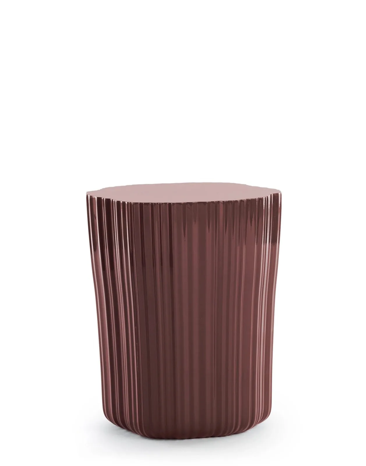 Стол журнальный Corteza (бордовый) высота 48см Kartell