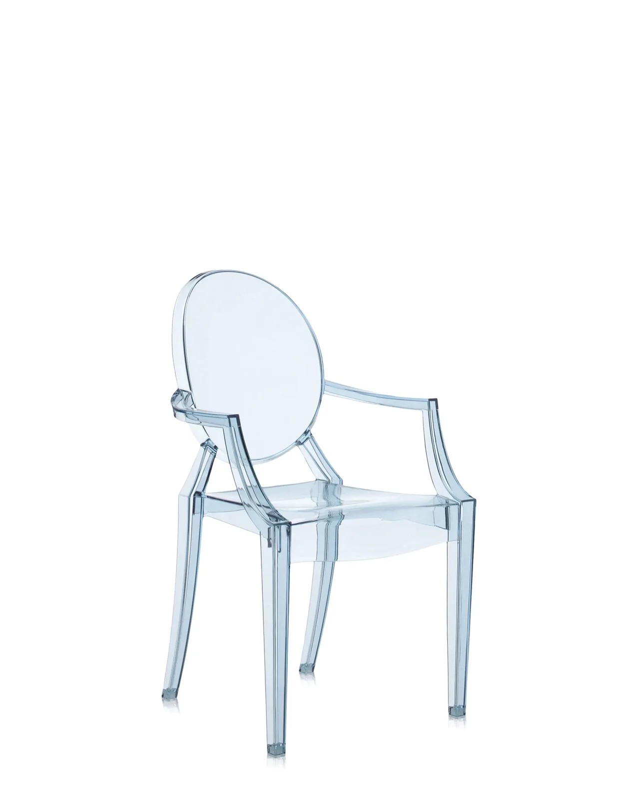 Стул детский Lou Lou Ghost (голубой) Kartell, арт. 2853/Y5 — изображение товара 2