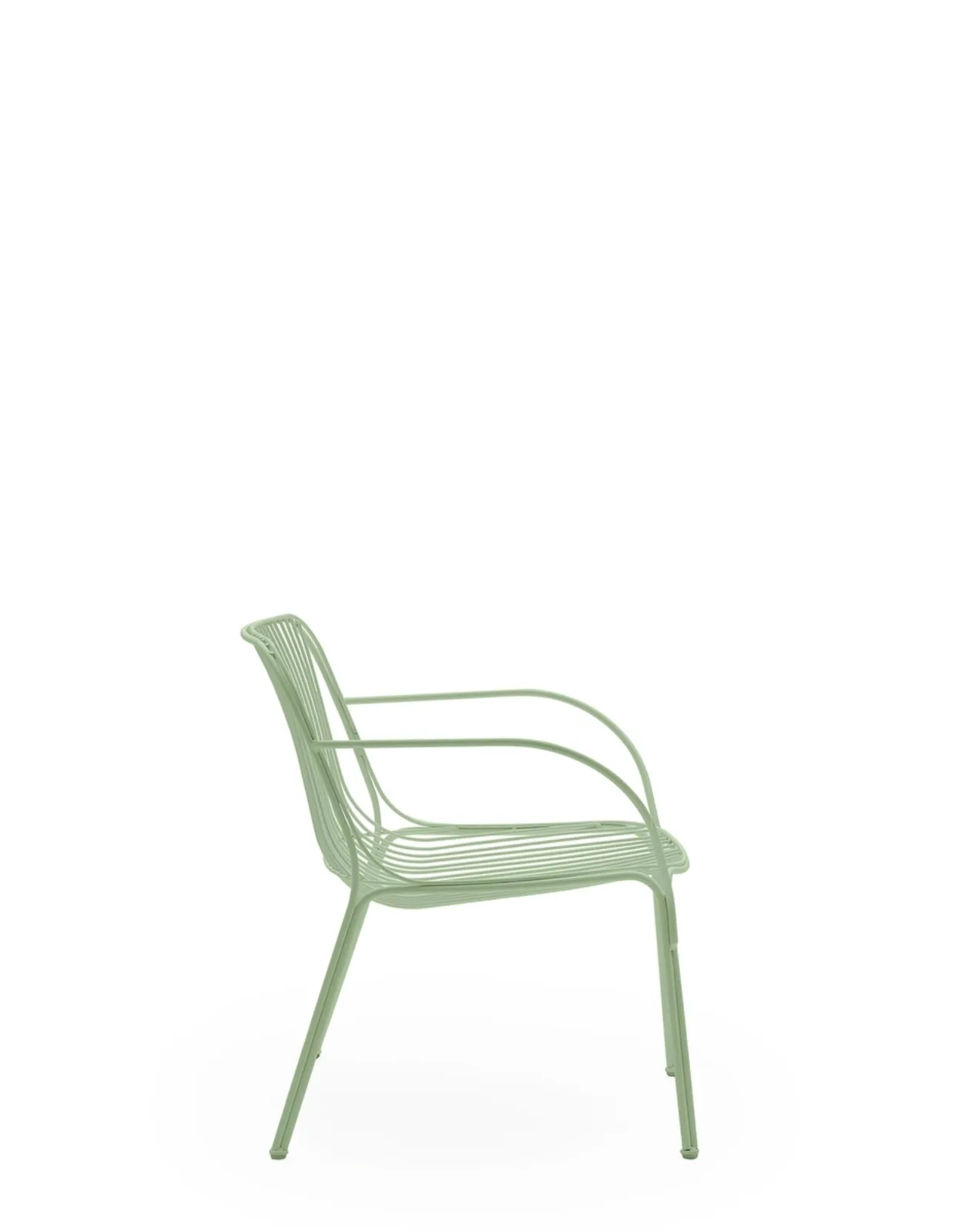 Кресло Hiray (зеленое) Kartell, арт. 6192/VE — изображение товара 3