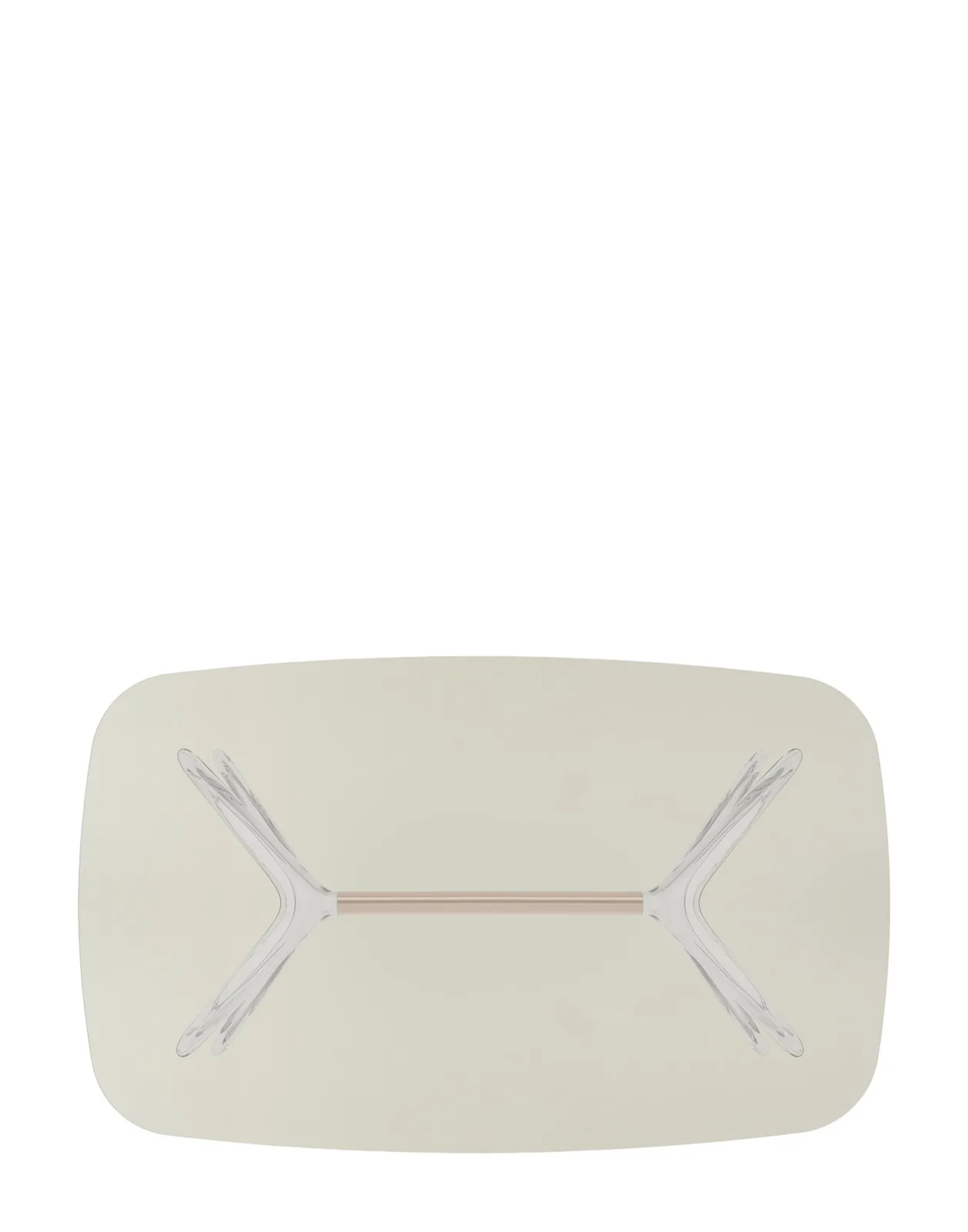 Стол журнальный Blast (желтый/бронзовый) 130см Kartell, арт. 4096/G4 — изображение товара 3
