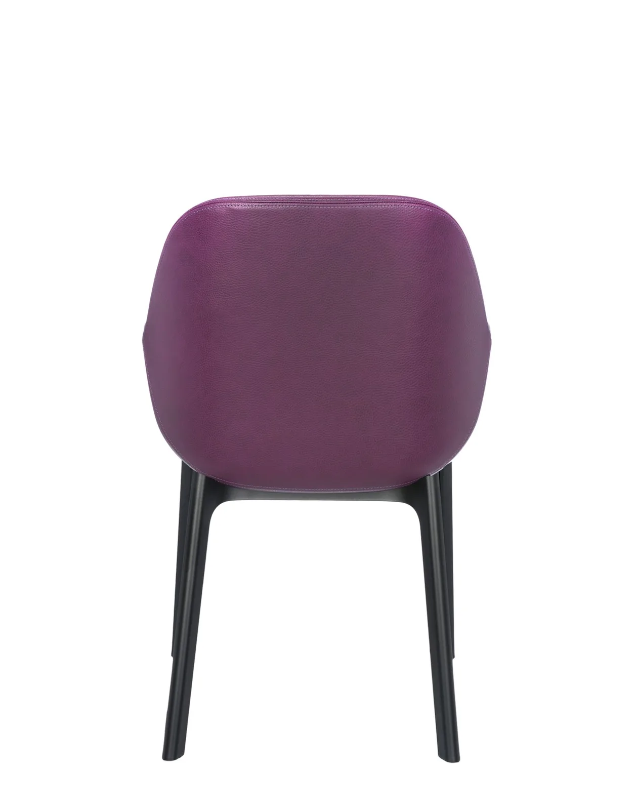 Кресло Clap (черное/фиолетовое) эко-кожа Kartell, арт. 4183/NP — изображение товара 2
