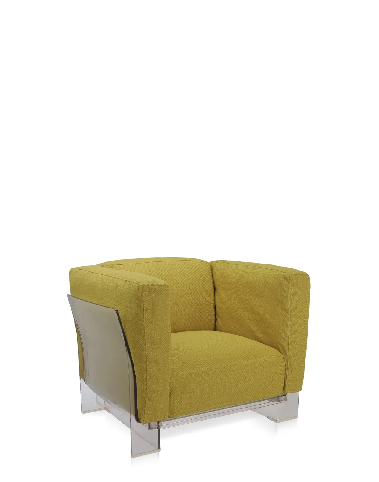 Кресло Pop Duo (зеленое/кристалл) Kartell, арт. 7060/74 — изображение товара 2