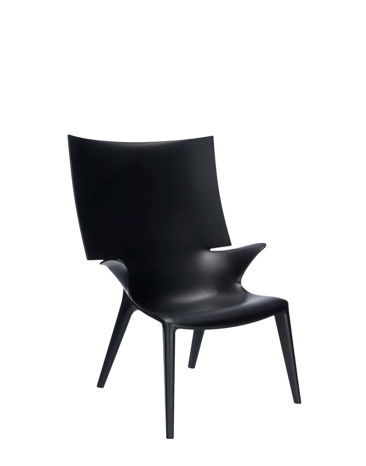 Кресло Uncle Jim (черное) Kartell, арт. 6410/09 — изображение товара 3