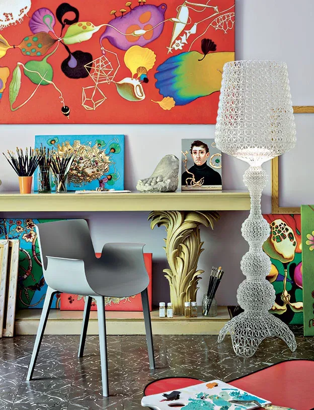 Kartell Piuma — модель в интерьере — изображение 2