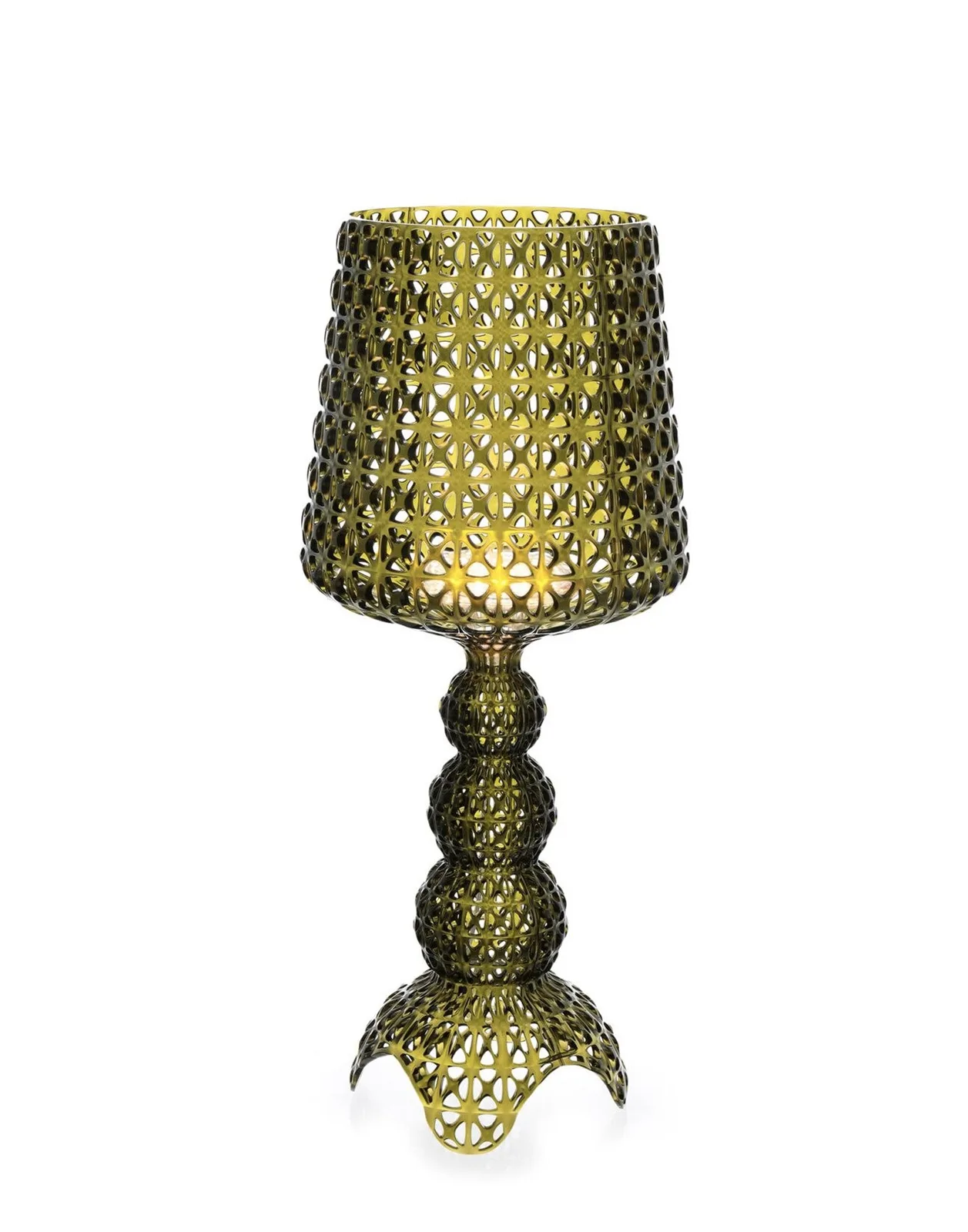 Светильник настольный Mini Kabuki (зеленый) c диммером Kartell, арт. 9200/VE — изображение товара 2