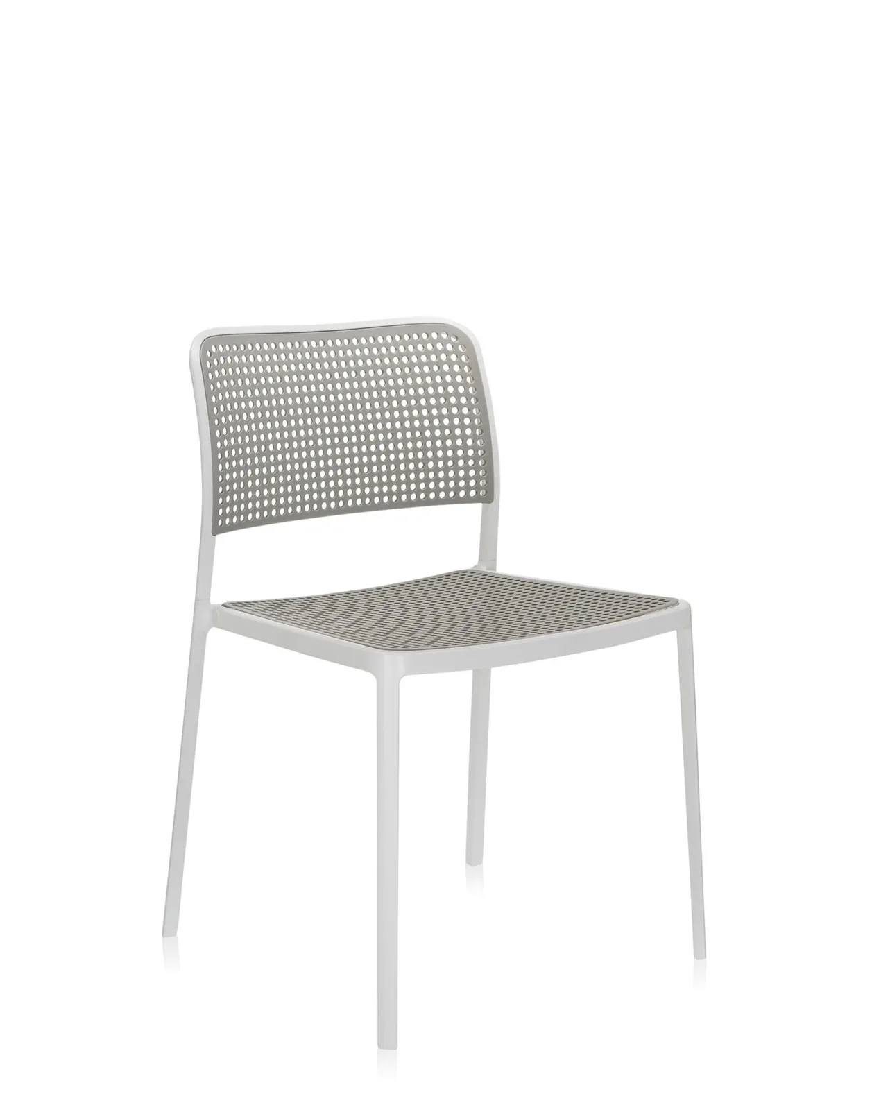Стул Audrey (серый/белый) Kartell, арт. 5875/B3 — изображение товара 2