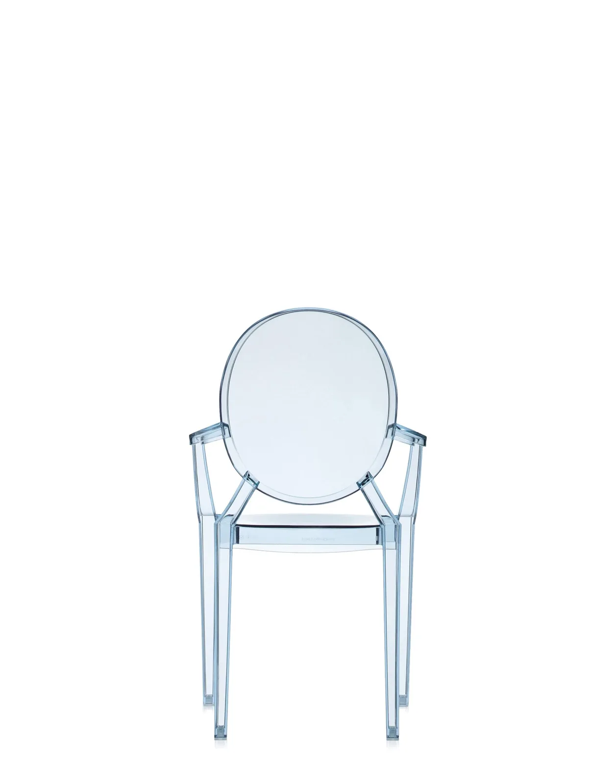 Стул детский Lou Lou Ghost (голубой) Kartell, арт. 2853/Y5 — изображение товара 4
