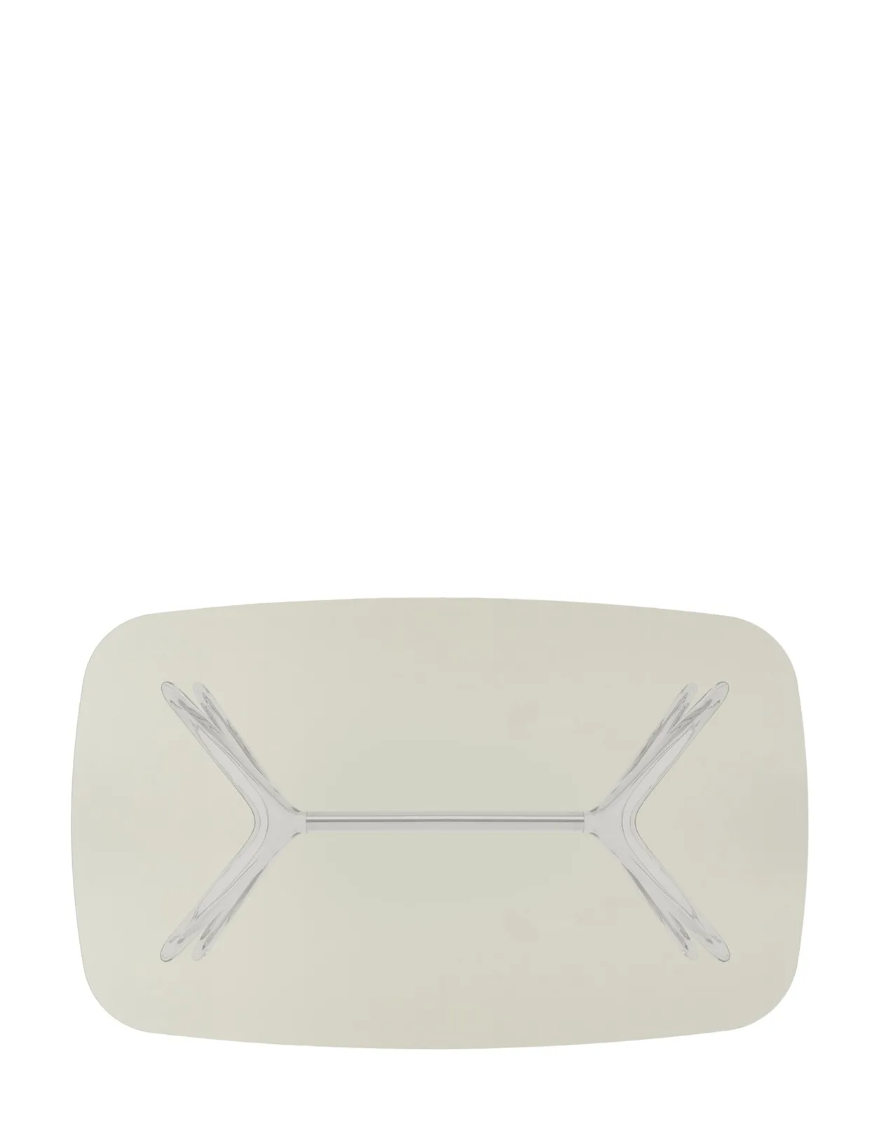 Стол журнальный Blast (желтый/хромированный) 130см Kartell, арт. 4096/C4 — изображение товара 3