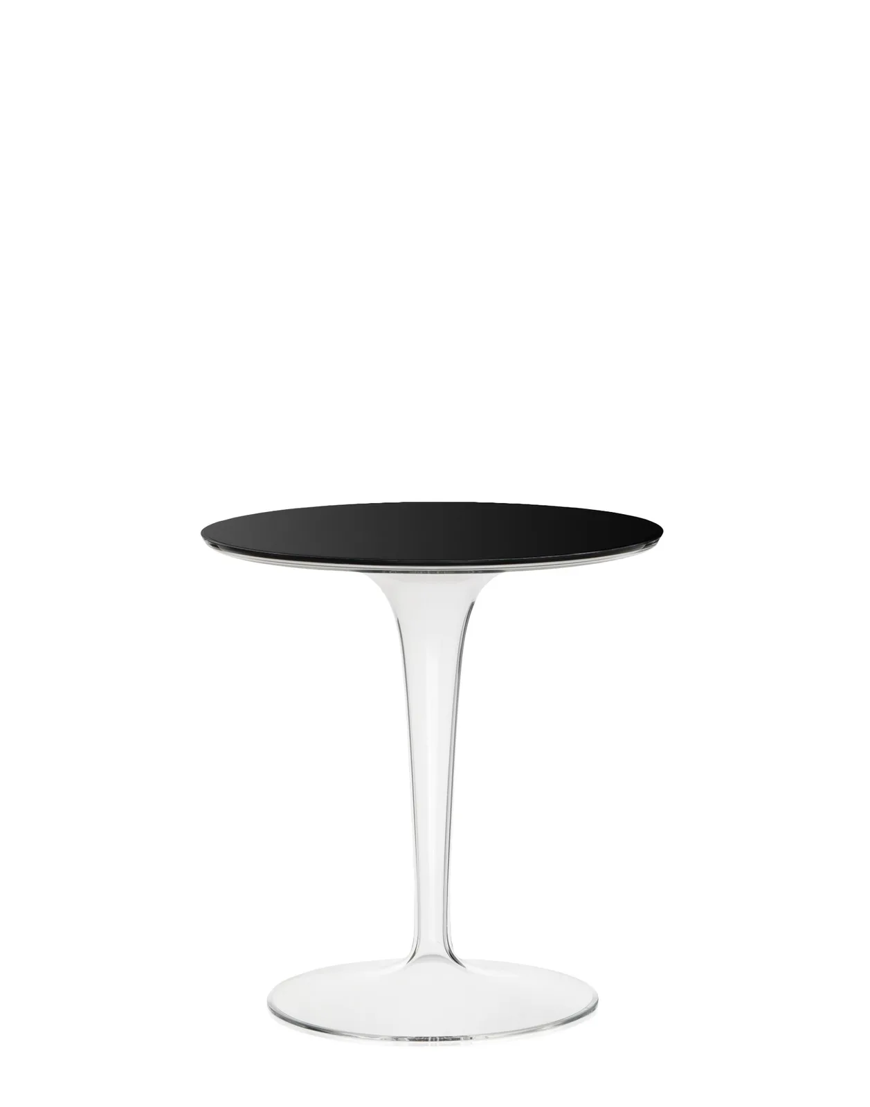 Столик журнальный TipTop (черный) стеклянная поверхность Kartell, арт. 8605/VN — изображение товара 1