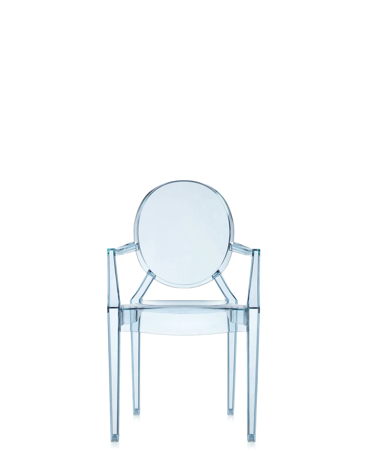Стул детский Lou Lou Ghost (голубой) Kartell