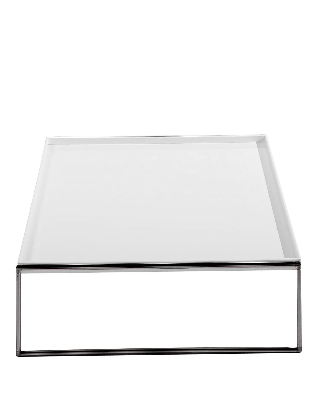 Столик журнальный Trays (белый) 80x80см Kartell, арт. 4412/03 — изображение товара 2
