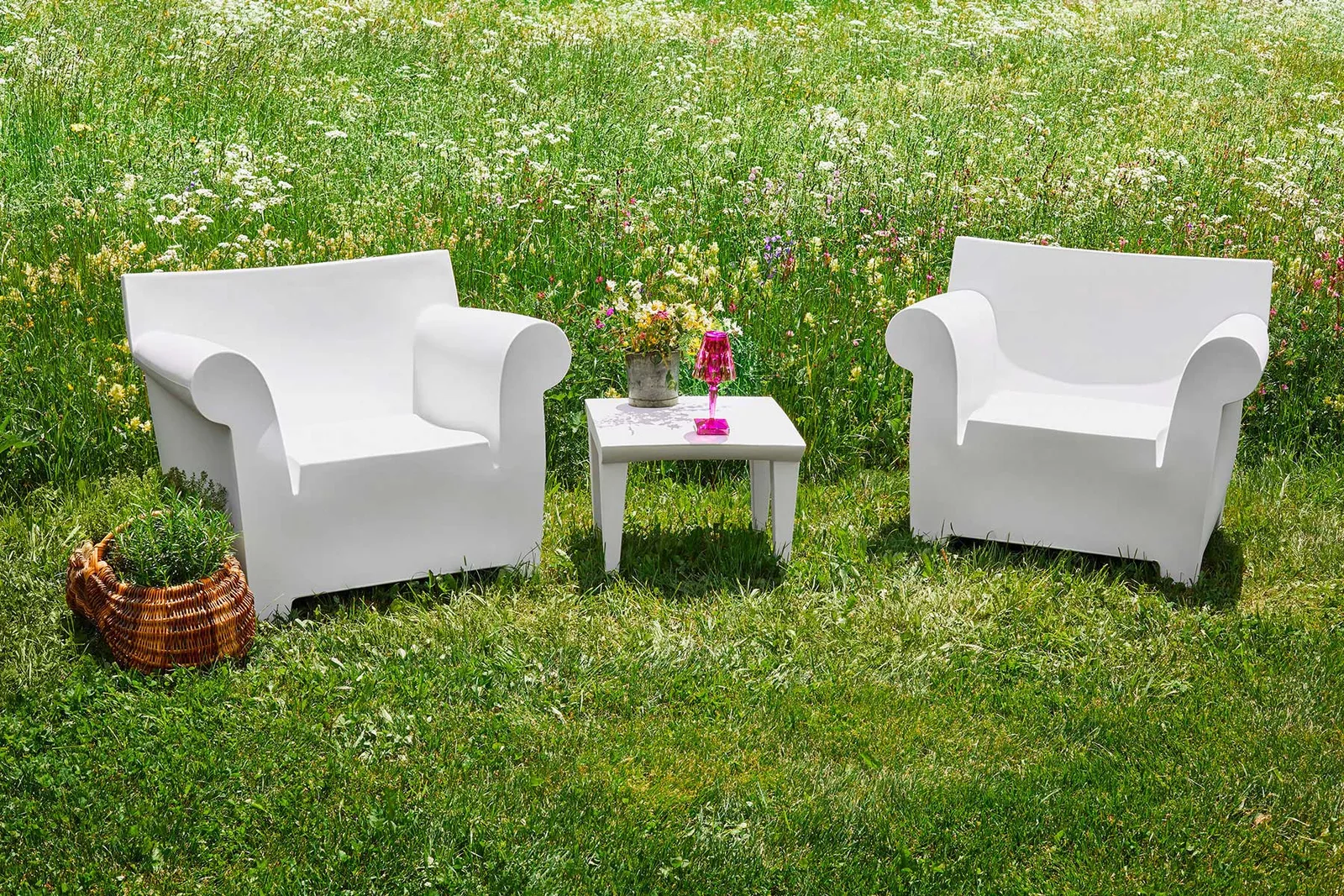 Kartell Bubble Club — модель в интерьере — изображение 9