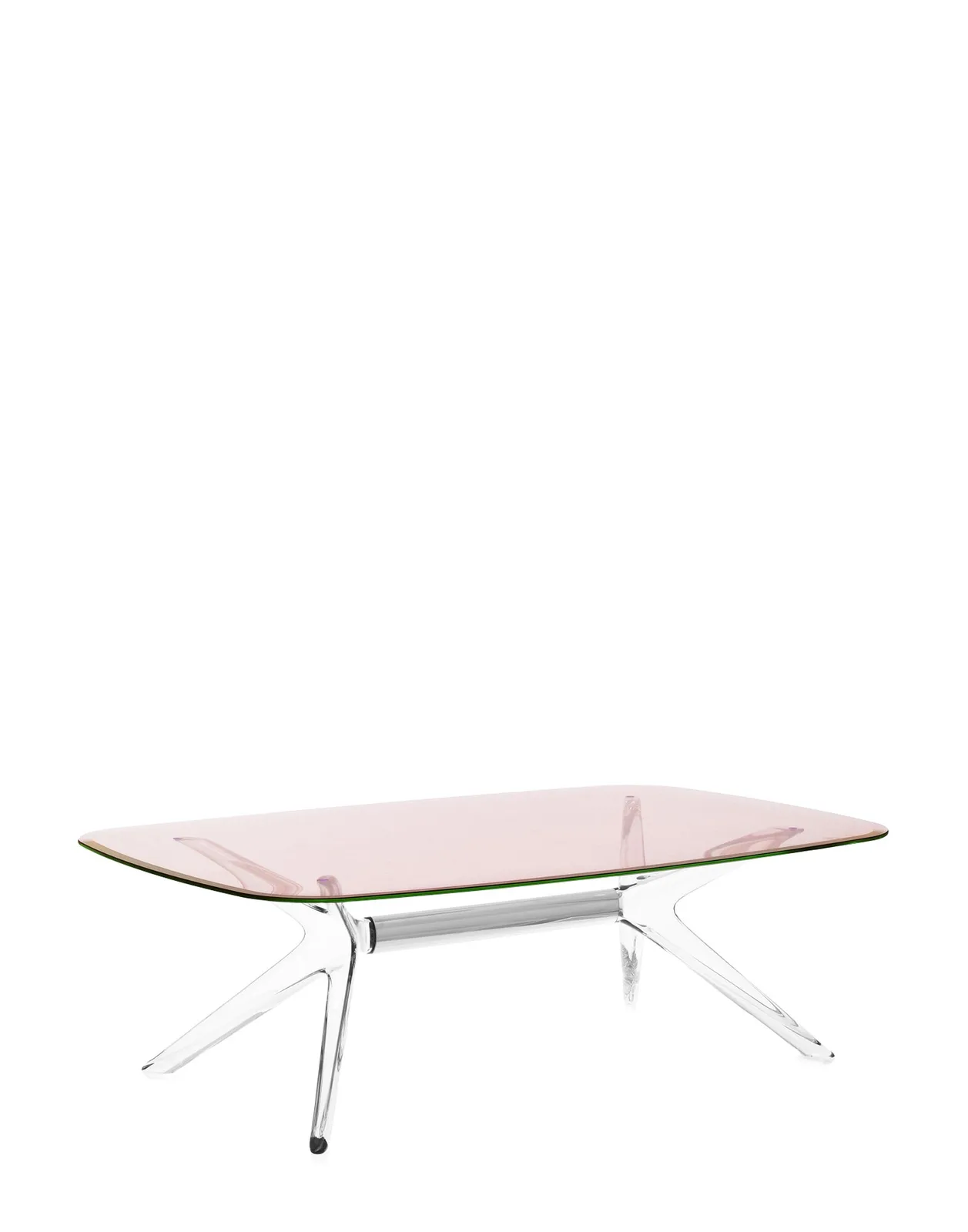 Стол журнальный Blast (розовый/хромированный) 130см Kartell, арт. 4096/C2 — изображение товара 2