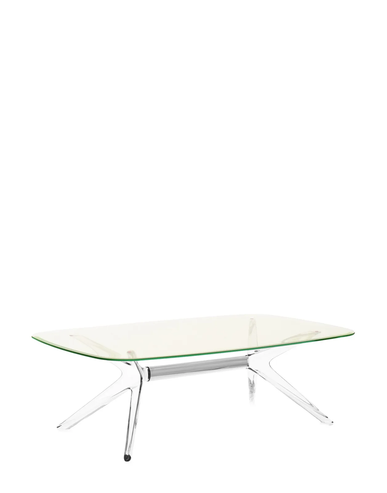 Стол журнальный Blast (желтый/хромированный) 130см Kartell, арт. 4096/C4 — изображение товара 2