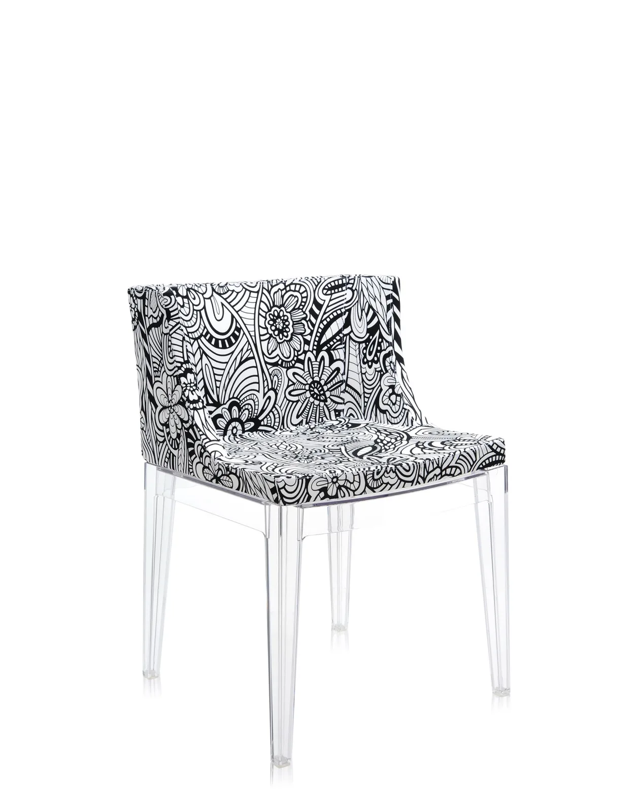 Кресло Mademoiselle (кристалл/серое) в ткани Missoni Kartell, арт. 4893/LL — изображение товара 2