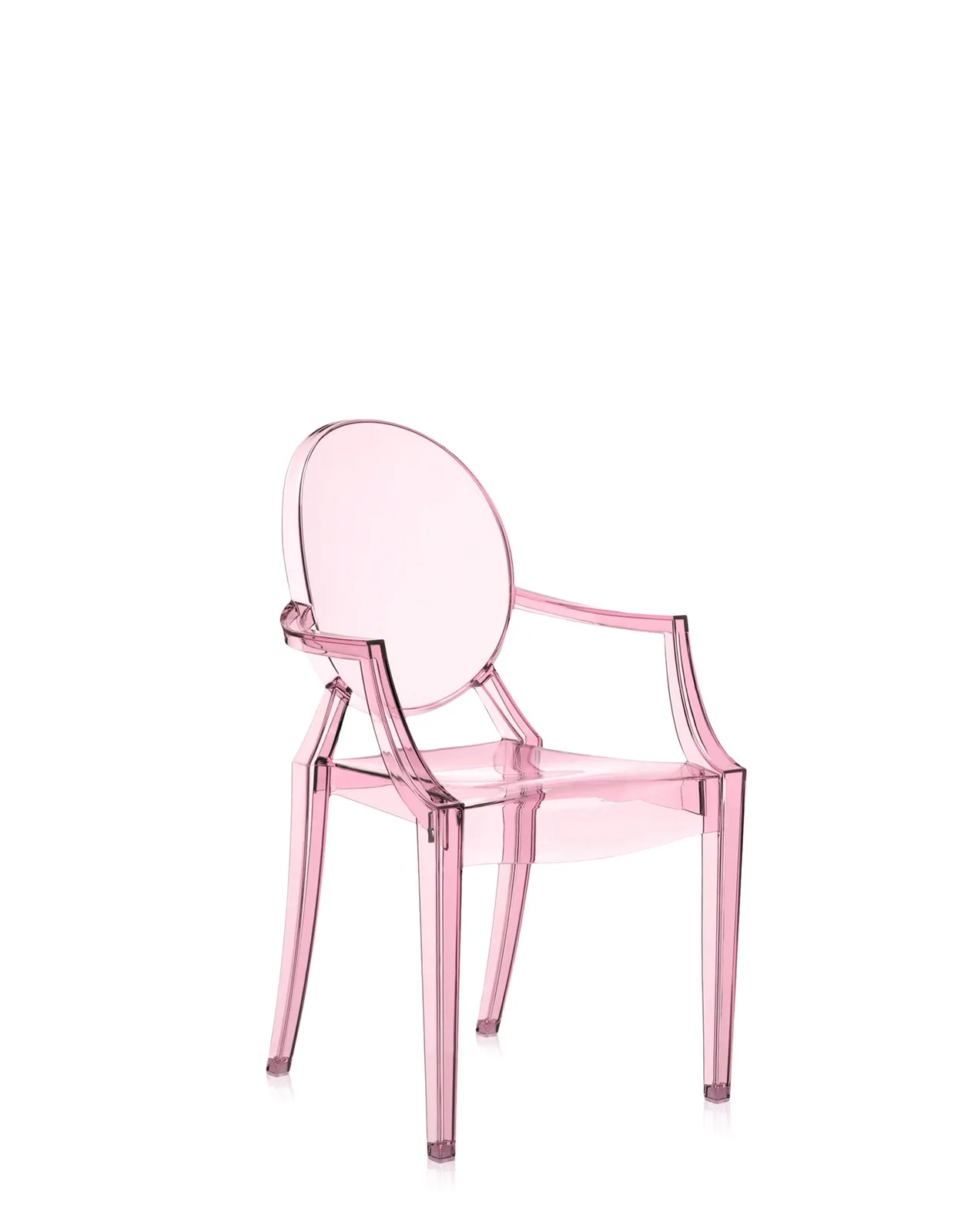Стул детский Lou Lou Ghost (розовый) Kartell, арт. 2853/Y2 — изображение товара 2
