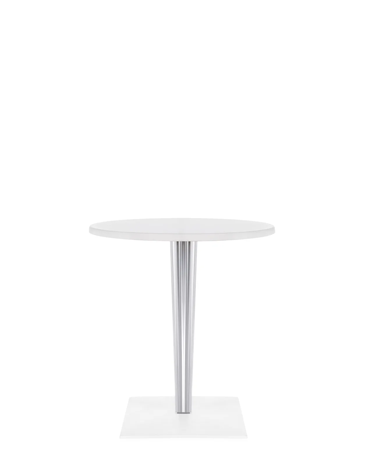 Стол TopTop для Dr. YES (белый) диаметр 60см Kartell, арт. 4346/03 — изображение товара 1