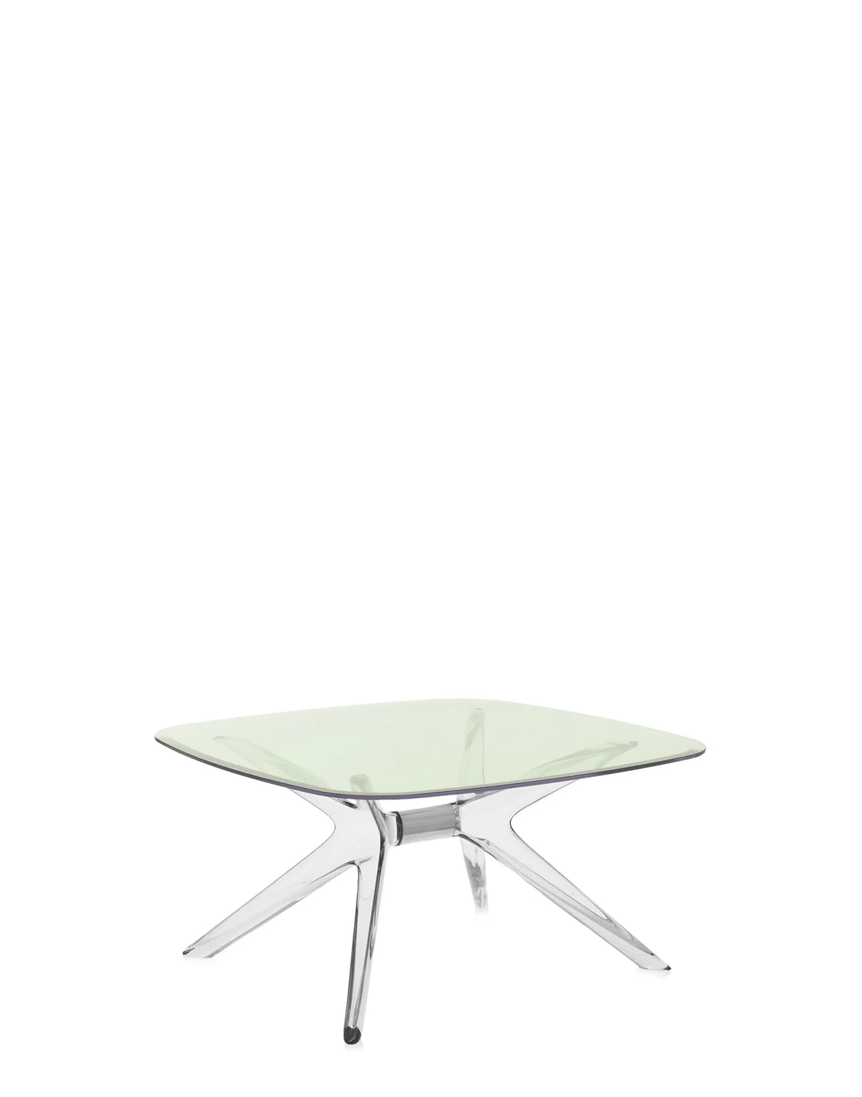 Стол журнальный Blast (зеленый/хромированный) 80см Kartell, арт. 4095/C5 — изображение товара 2
