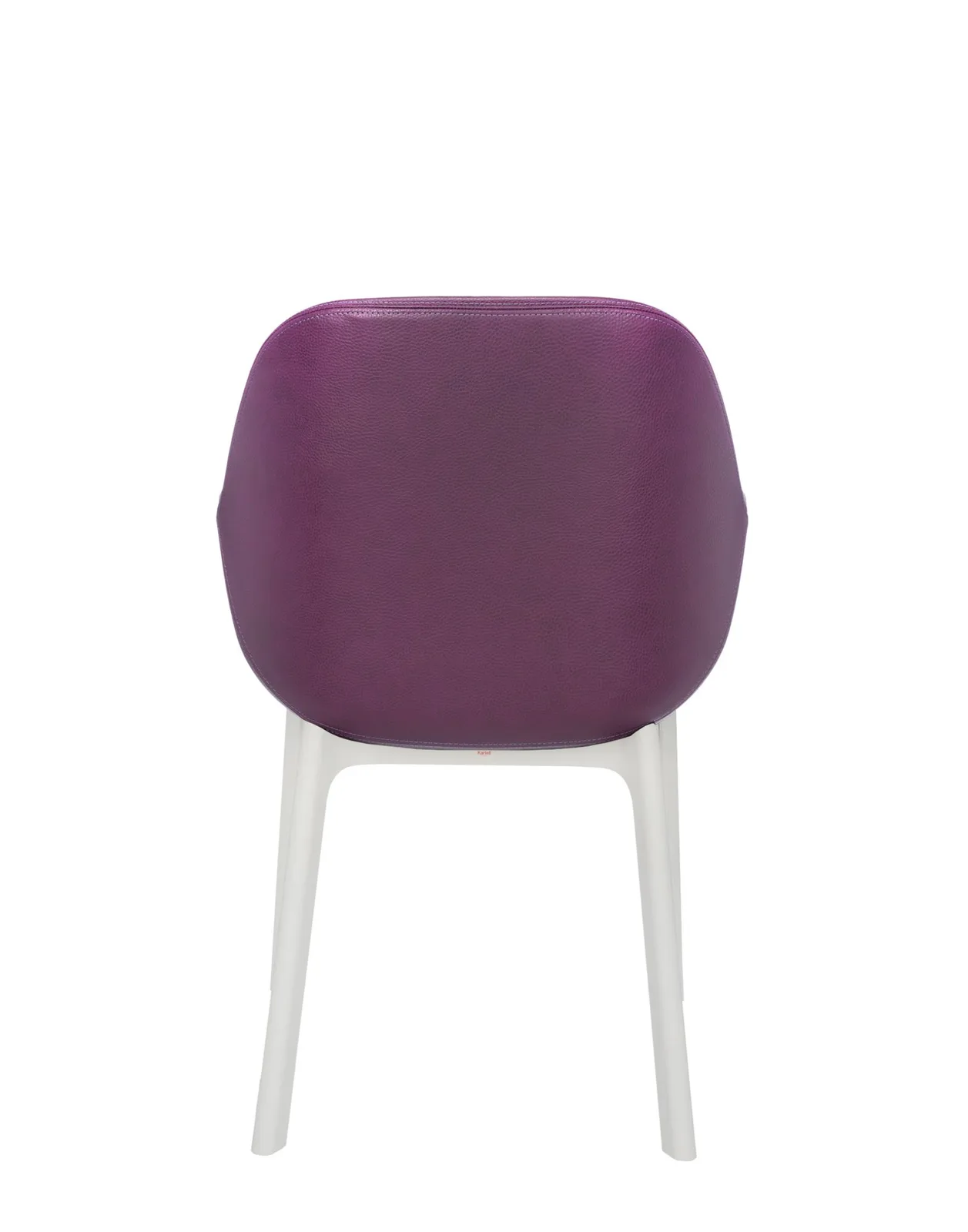 Кресло Clap (белое/фиолетовое) эко-кожа Kartell, арт. 4183/BP — изображение товара 2