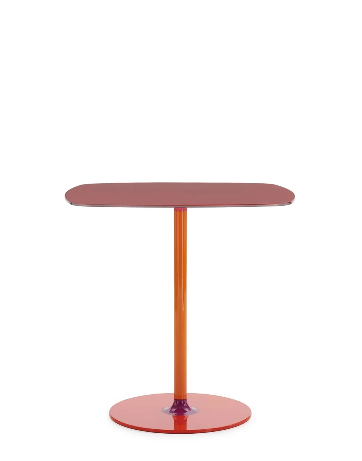Стол Thierry Bistrot (бургунди) Kartell, арт. 4044/BO