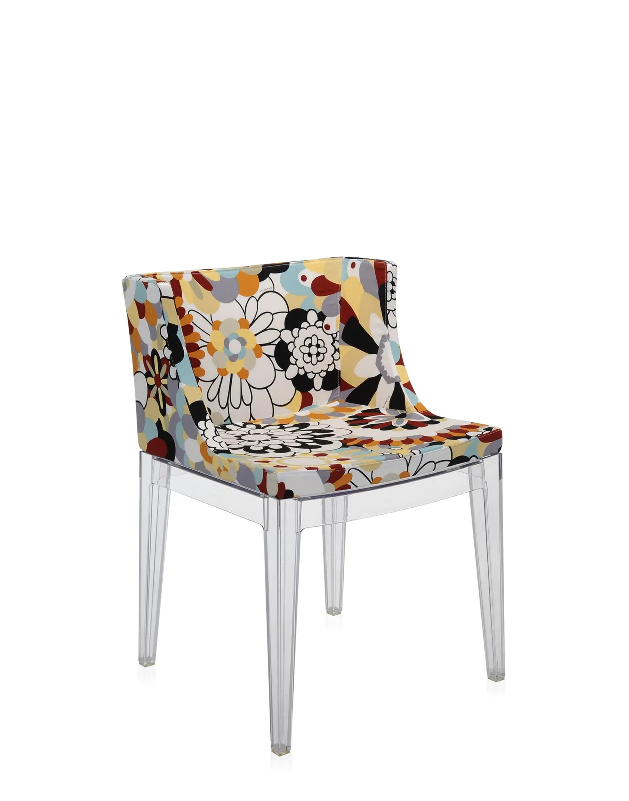 Кресло Mademoiselle (кристалл/черное) в ткани Missoni Kartell, арт. 4893/ZZ — изображение товара 2