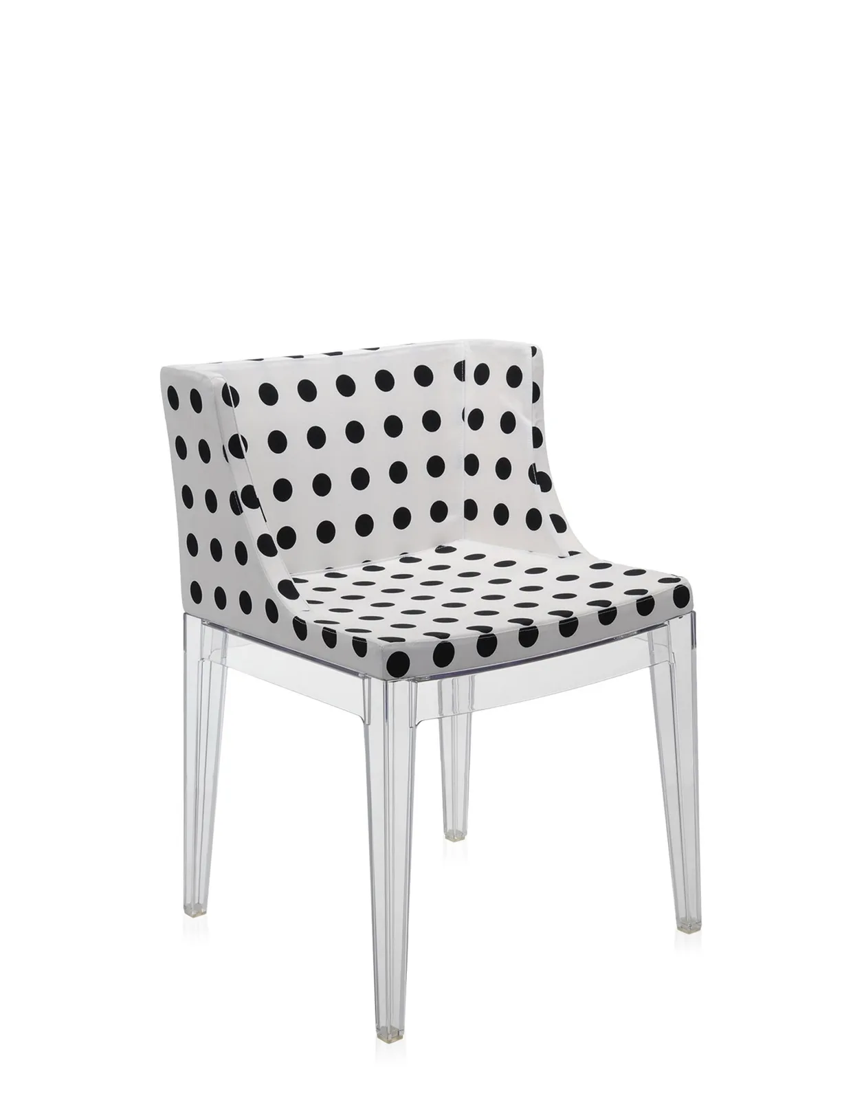 Кресло Mademoiselle (кристалл/белое) в ткани Moschino Kartell, арт. 4895/PB — изображение товара 2