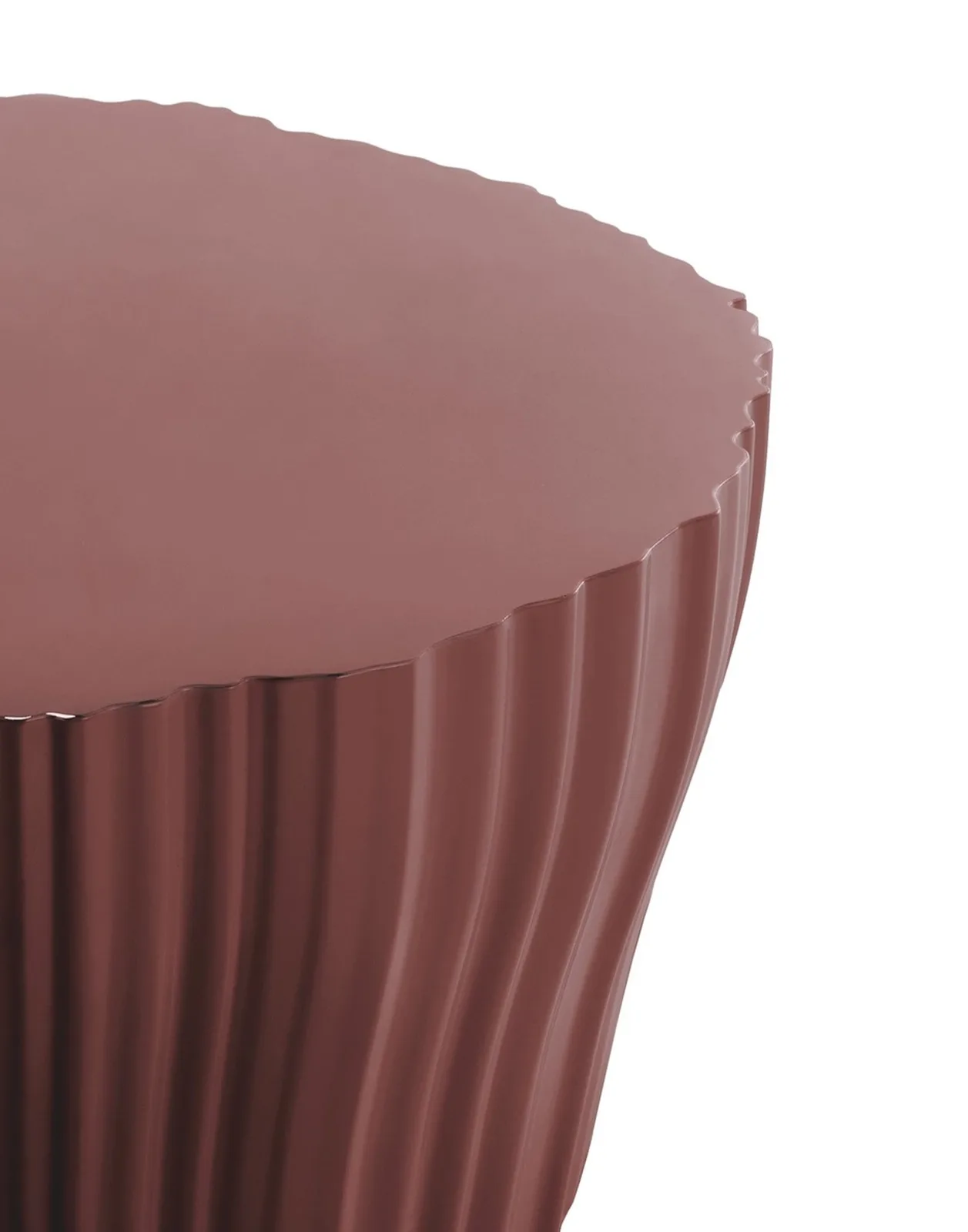 Стол журнальный Corteza (бордовый) высота 36см Kartell, арт. 5224/BO — изображение товара 2