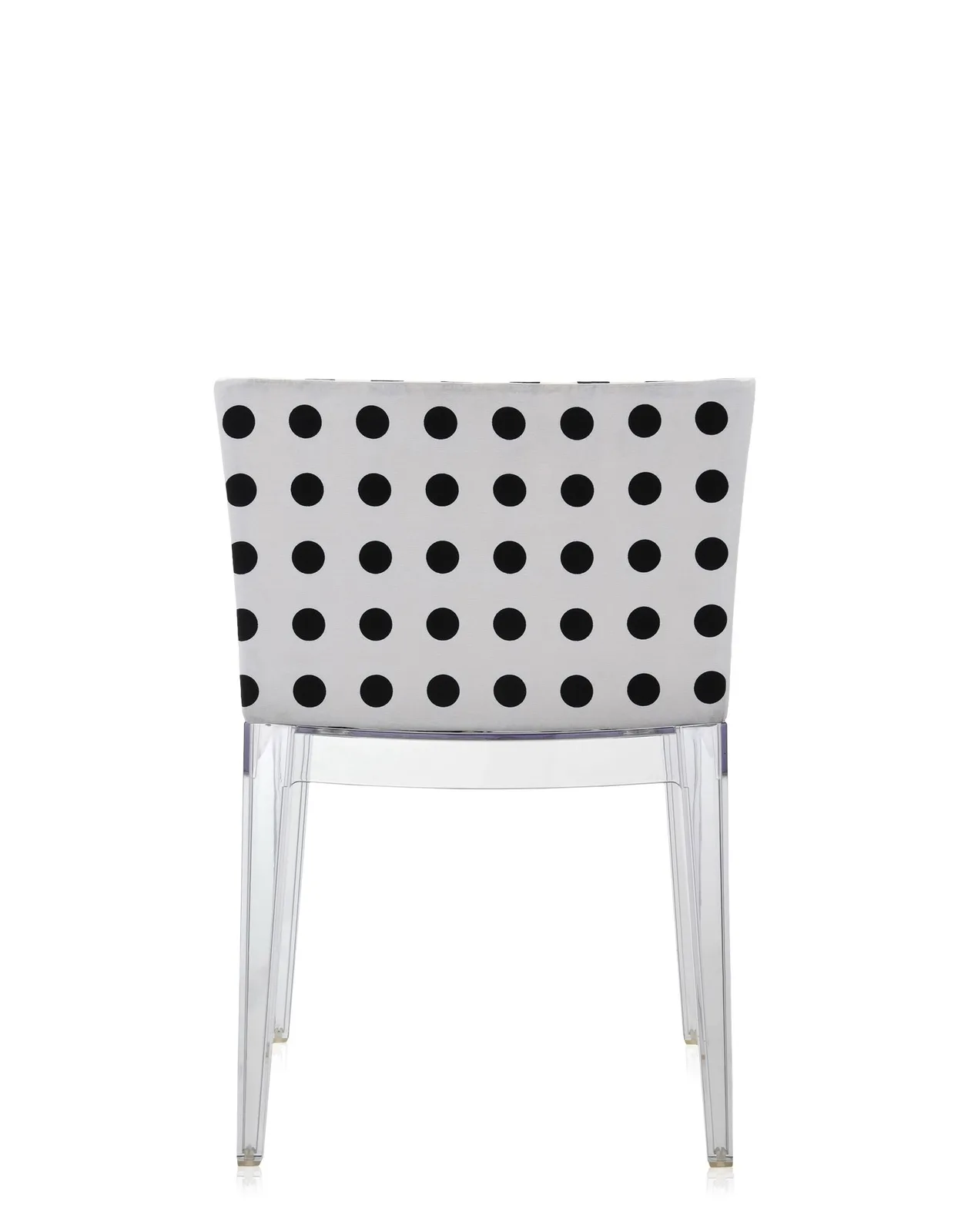 Кресло Mademoiselle (кристалл/белое) в ткани Moschino Kartell, арт. 4895/PB — изображение товара 4