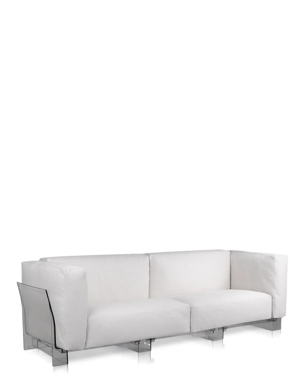 Диван Pop Duo (белый/кристалл) Kartell, арт. 7070/70 — изображение товара 2