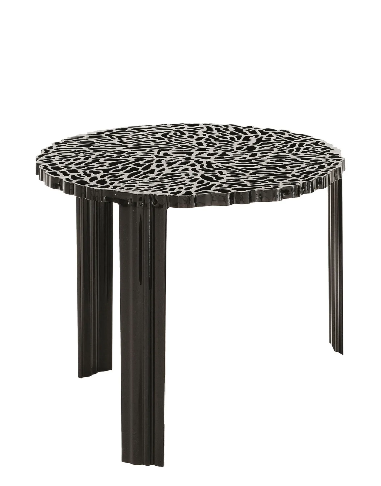 Столик журнальный T-Table (черный) высота 44см Kartell, арт. 8502/NE — изображение товара 2