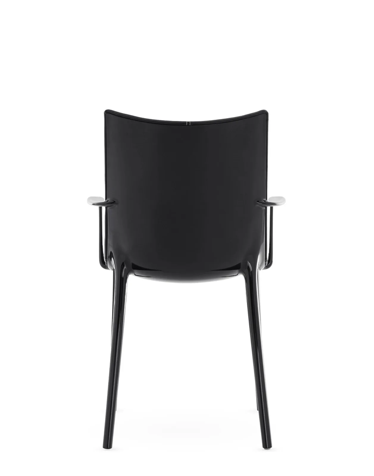 Стул HHH (черный/черный) экокожа Kartell, арт. 5917/NN — изображение товара 4