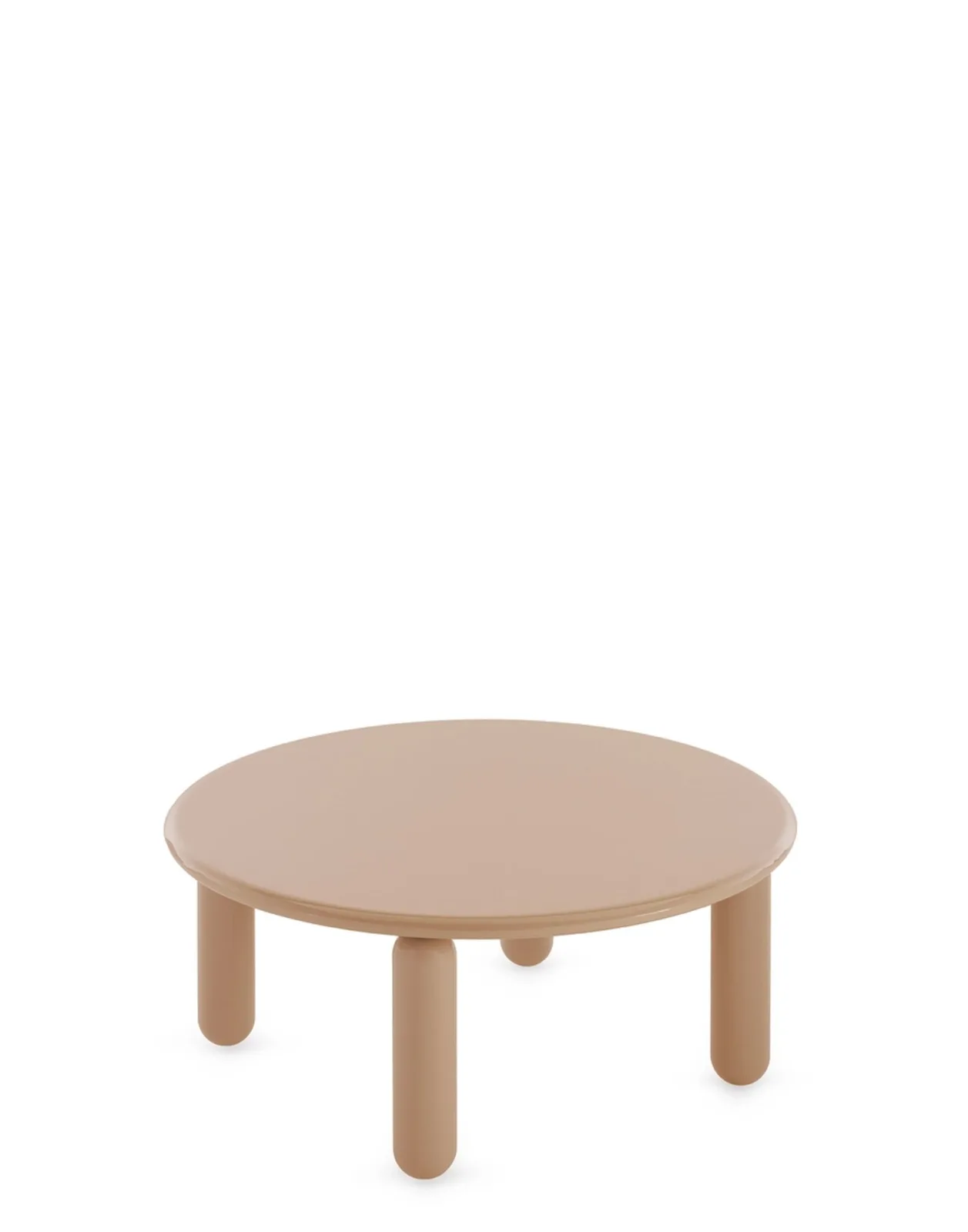 Стол журнальный Undique Mas (бежевый) высота 30 см Kartell, арт. 4170/RO — изображение товара 3