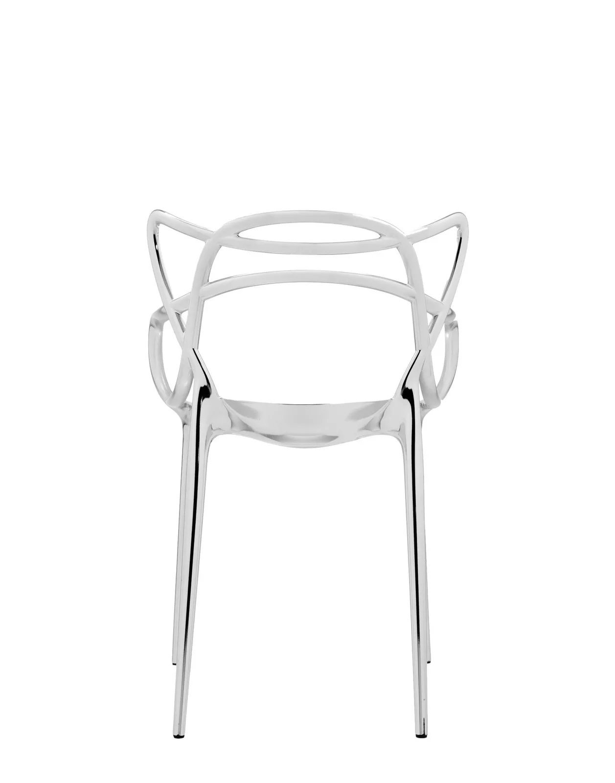 Стул Masters металлизированный (хромированный) Kartell, арт. 5864/XX — изображение товара 4