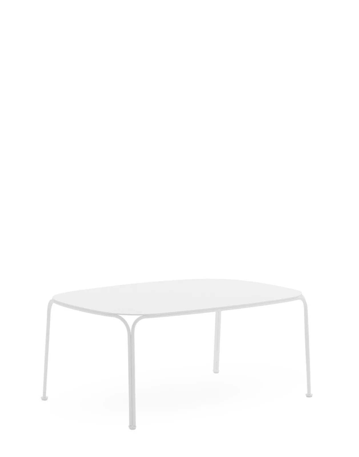 Стол Hiray (белый) высота 38см Kartell, арт. 6194/03 — изображение товара 2