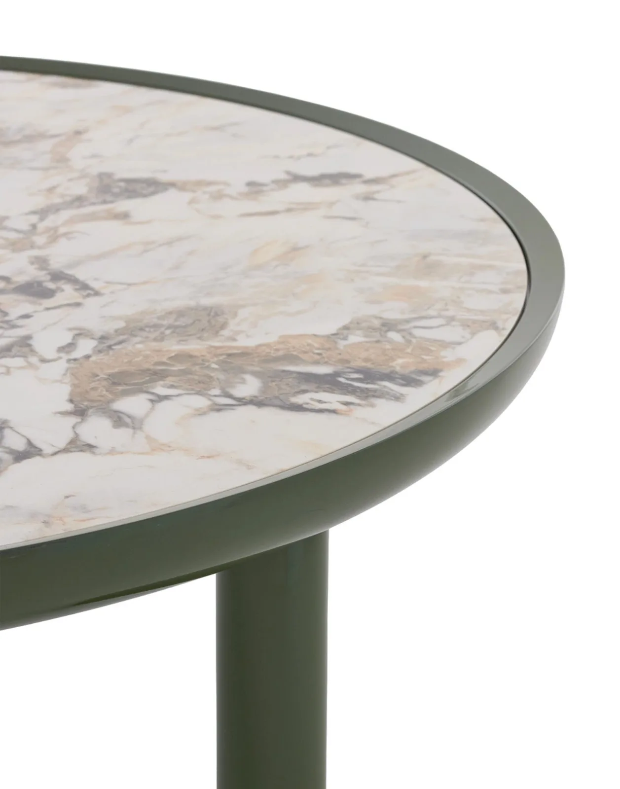 Стол журнальный K-Top (зеленый) высота 35 Kartell, арт. 4297/MS — изображение товара 3